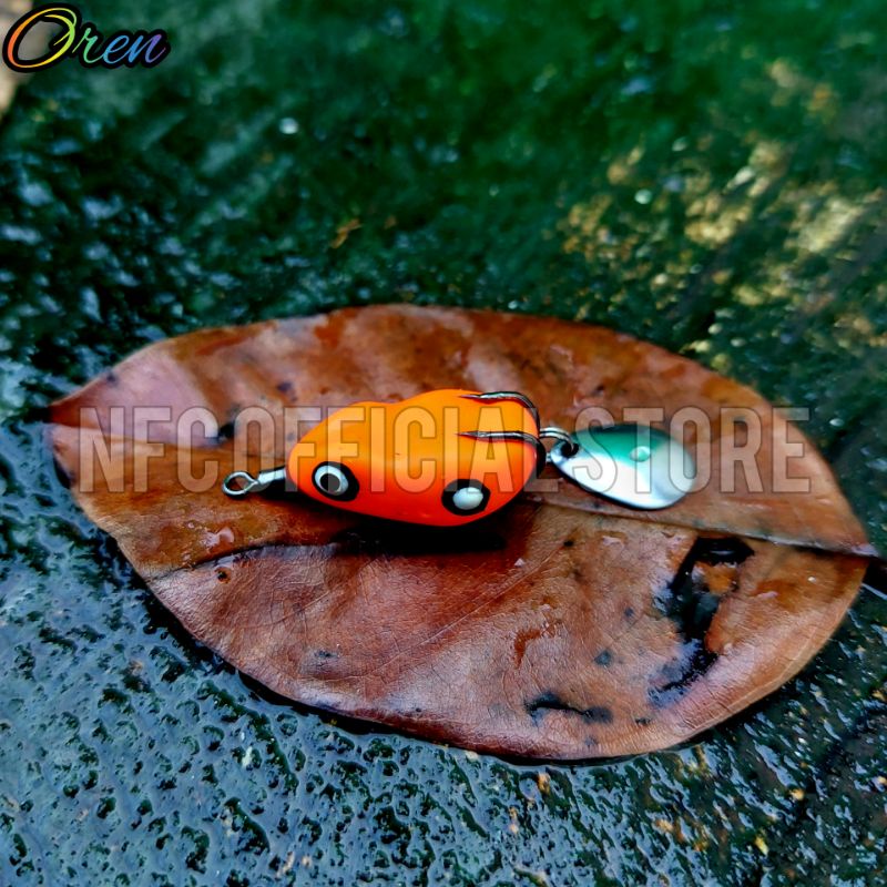 Soft frog mini 2,5 cm 2,5 gram SPESIALIS KOCOLAN Anti Mocel AUTO DITELAN