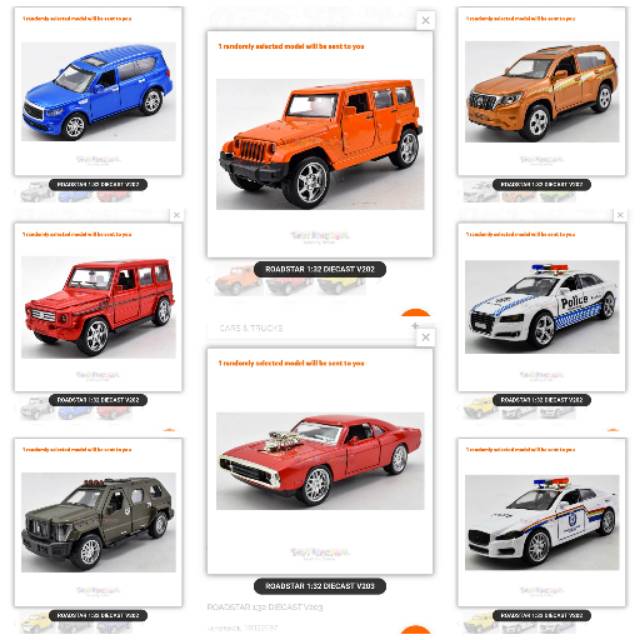 mainan anak Metal Diecast CRUZER ROADSTAR mobil miniatur keren