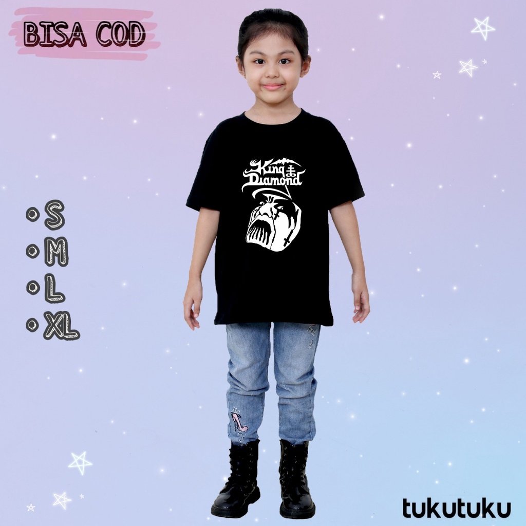 Kaos Anak Band Heavy Metal King Diamond