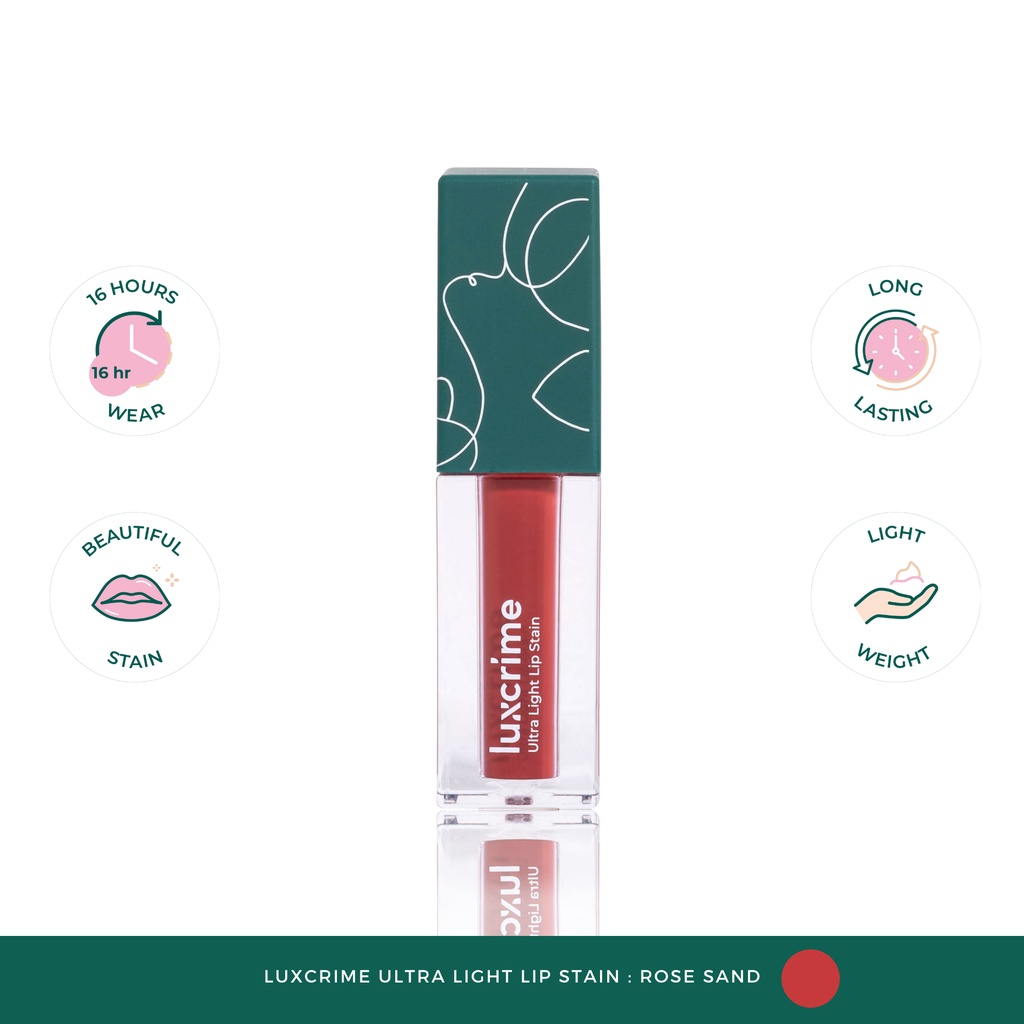 Luxcrime Ultra Light Lip Stain Rose Sand