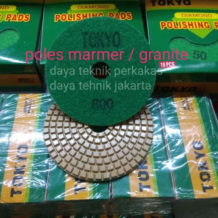 polishing pad #800 - diamond pad poles marmer - pad poles granite