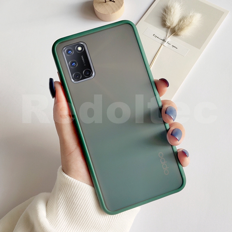 Case OPPO A92 A52 Matte Transparan Mode Sederhana