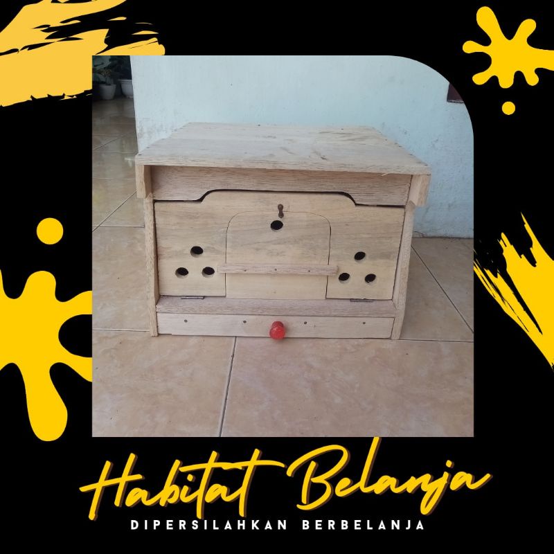 Gupon Merpati Ada Laci Ada Ancak Ancak Pintu Kecil dan Besar Bisa dibuka