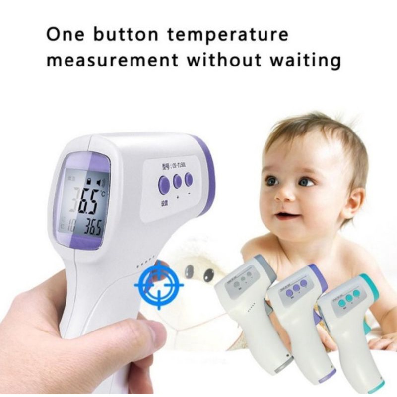 Thermogun Thermometer Infrared Non Contact - Termometer Termogun Thermometer Gun Infrared