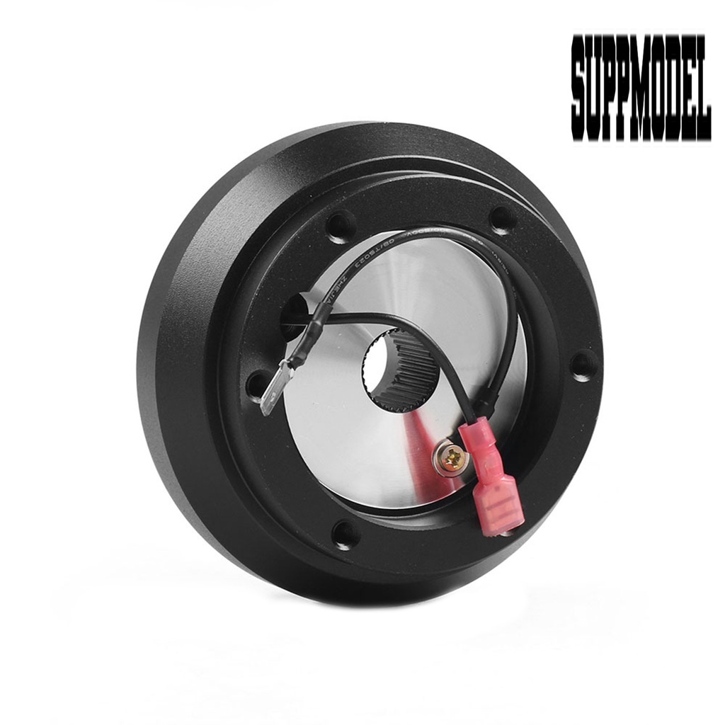 Cover Adapter Hub Roda Kemudi Mobil 6 Lubang Warna Hitam Untuk Toyota