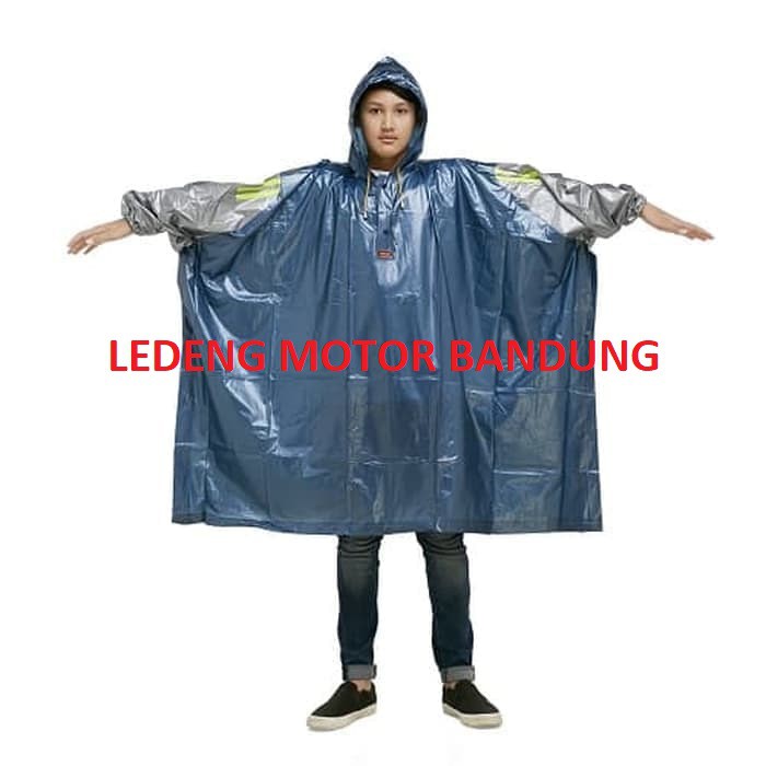 Jas Hujan Ponco Lengan Funtastic Raincoat Poncho Batman Elmondo 703