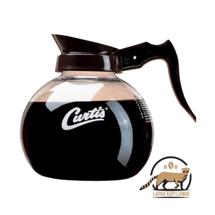 Curtis Coffee Glass Decanter / Teko Pemanas Kopi 1,8 L