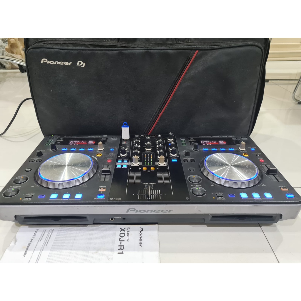 Alat DJ Pioneer XDJ R1 + Tas DJ Pioner Controller Original Fullset Pioner Manual Book
