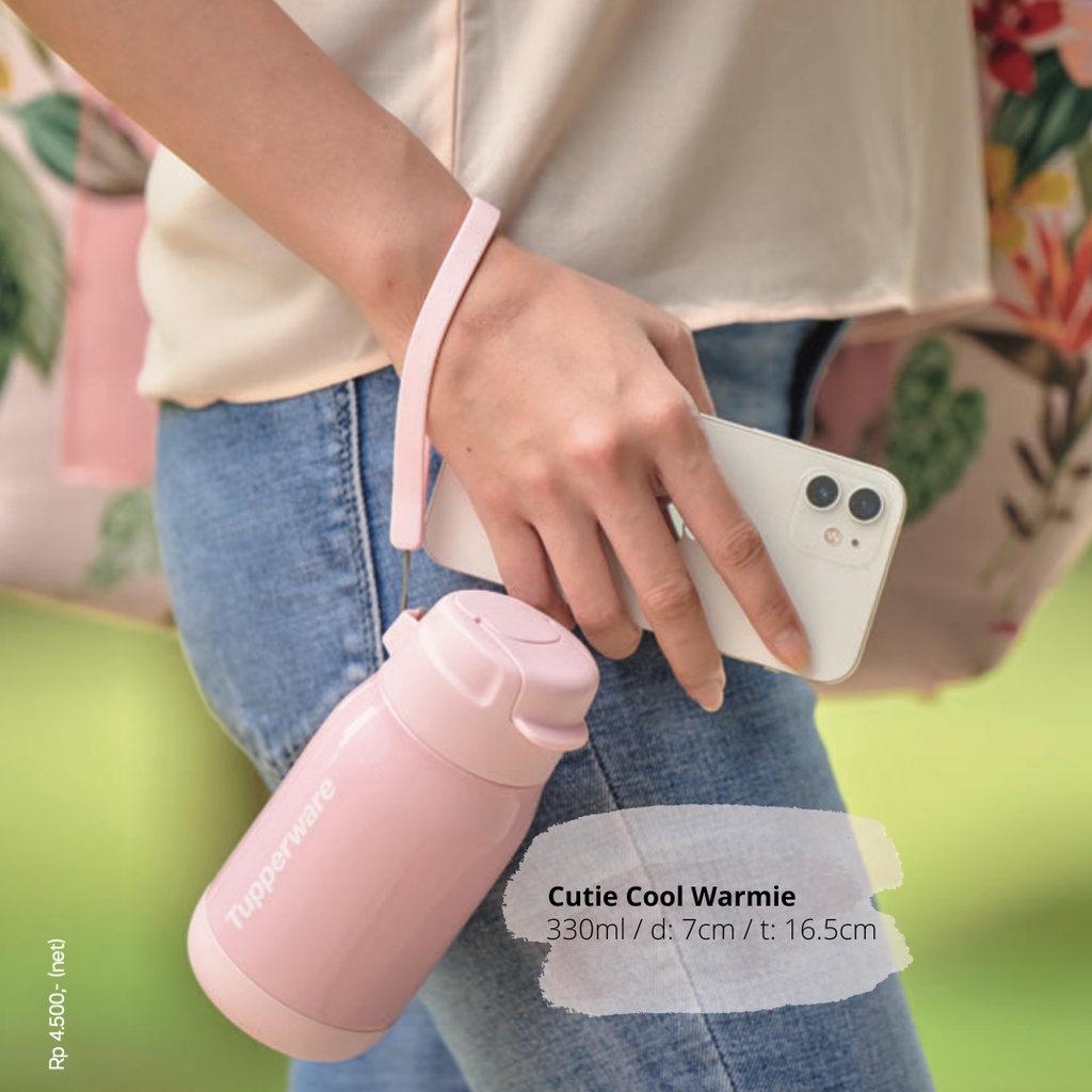 Cutie Cool Warmie Bottle / Botol Minum Termos Tupperware Original Termurah