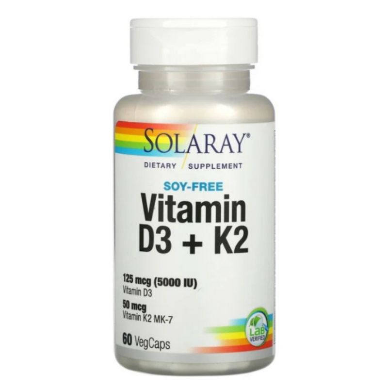 solaray vitamin d3 + k2