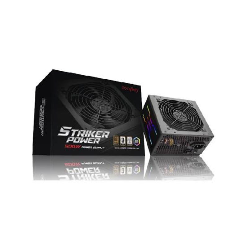 POWER SUPLY 400W 80+ MURAH INFINITY STRIKER POWER