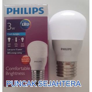 Lampu Philips LED 3w 3 watt Mycare Bulb