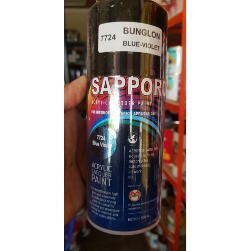 Sapporo Bunglon 7724 blue violet bisa COD