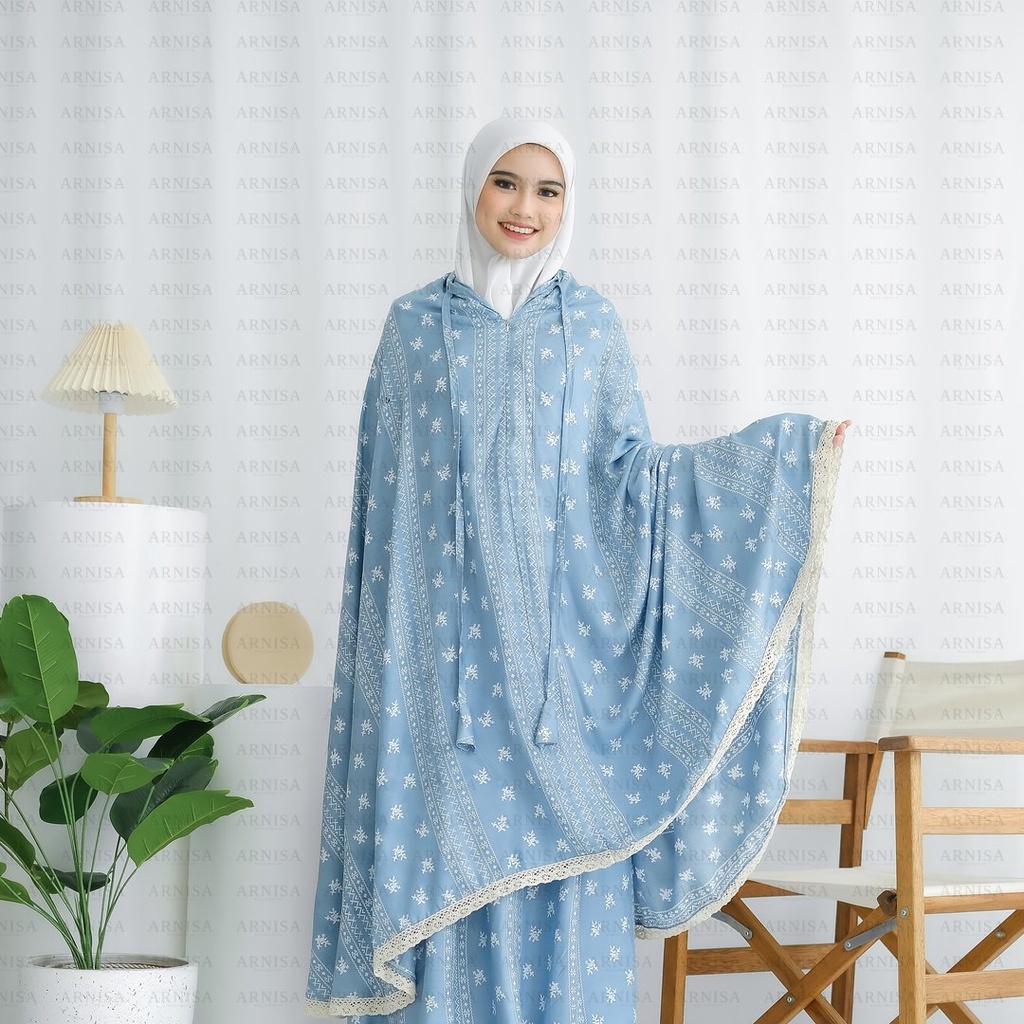 Mukena Dewasa 2 in 1 Zipper DONNA Arnisa