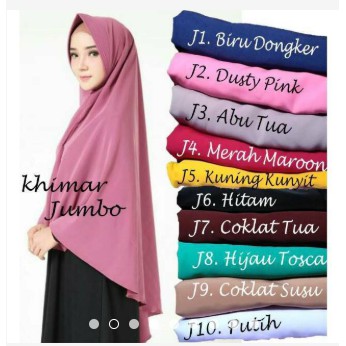 Fifi fashion KHIMAR PET JUMBO Penguin Pet Syari Premium HIJAB JILBAB MUSLIM