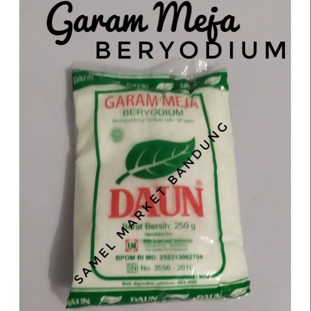 

Garam Meja, Beryodium 250 gr
