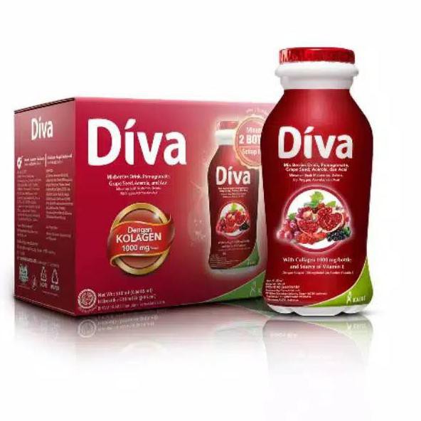 

POTONG HARGA DIVA MINUMAN KOLAGEN / KECANTIKAN 6x80ml ,,,,.....
