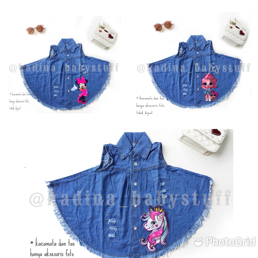DRESS ANAK PEREMPUAN / DRESS TUNIK JEANS ANAK / JEANS ANAK PEREMPUAN / OVERALL JEANS ANAK