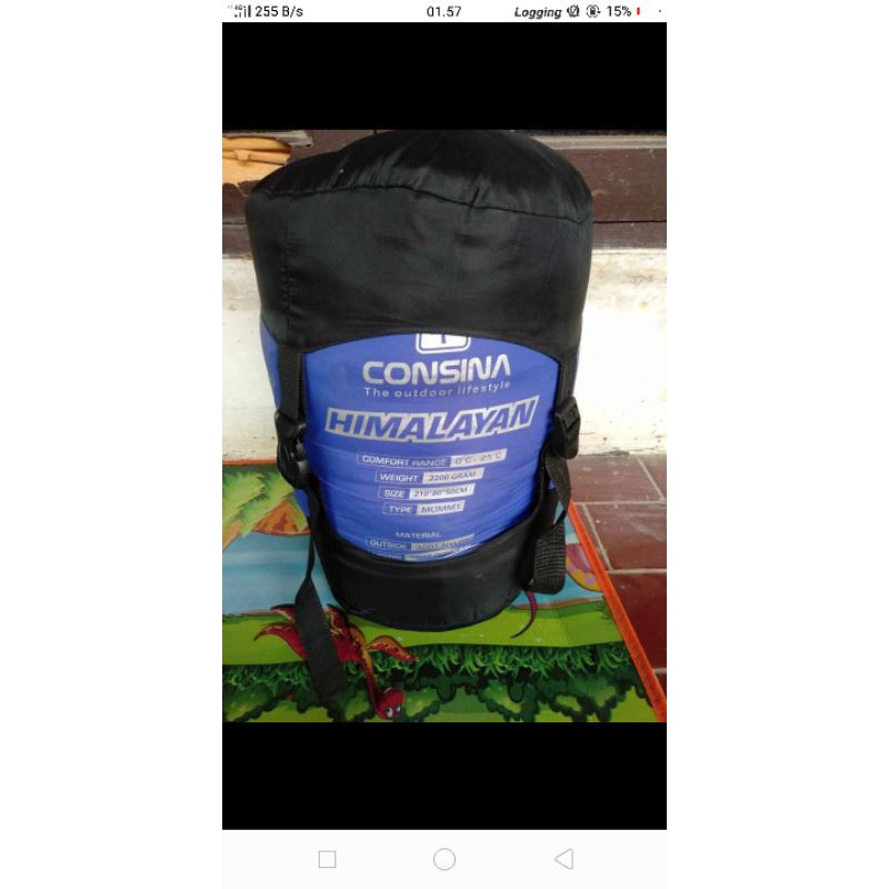 sleeping bag cosina bulu angsa