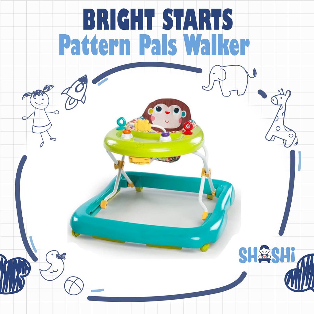 Sewa Baby Walker Bright Starts Pattern Pals