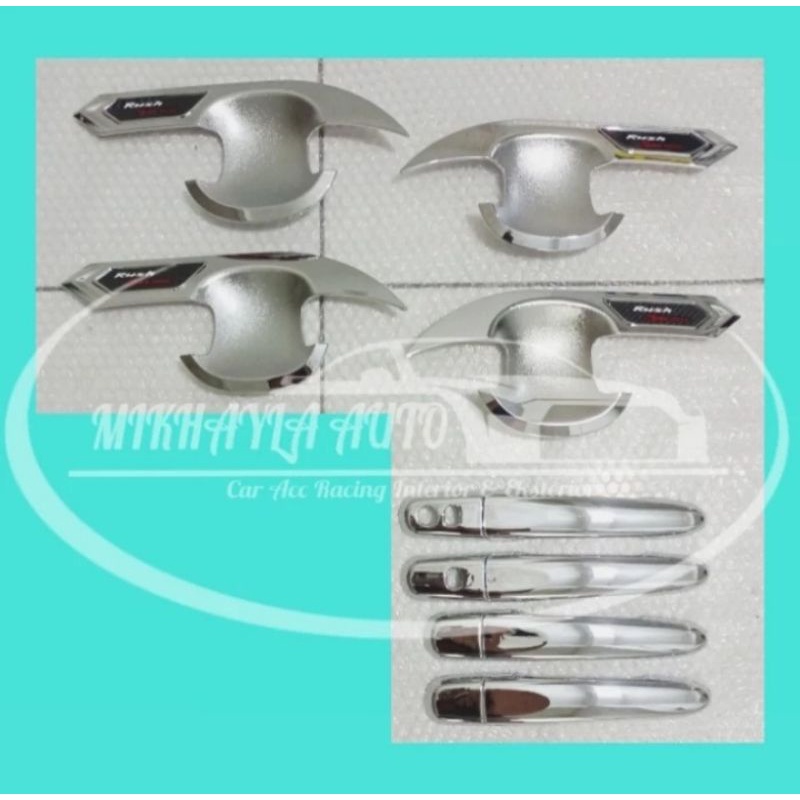 Cover Handle + Outer Chrome All New Rush 2018-2022