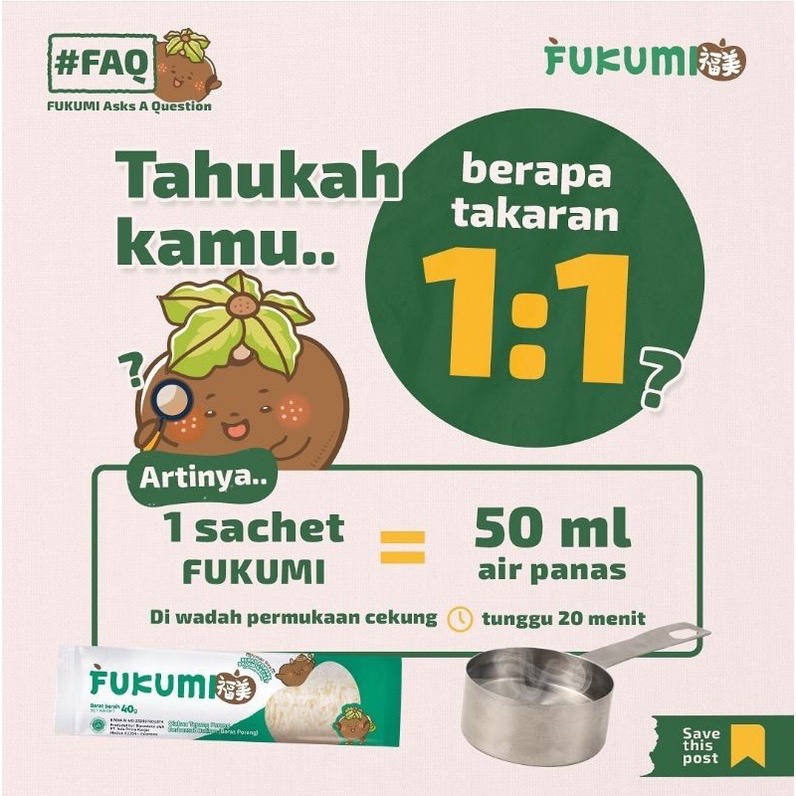 FUKUMI BERAS PORANG POUCH 1KG - Fukumi Shirataki Beras Konjac Rice Diet Pouch 1 Kg