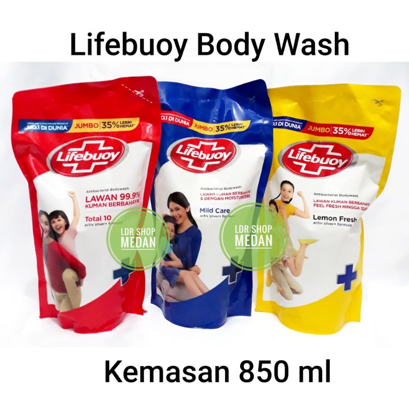 Jual Lifebuoy Body Wash Sabun Mandi Cair 825 Ml Shopee Indonesia