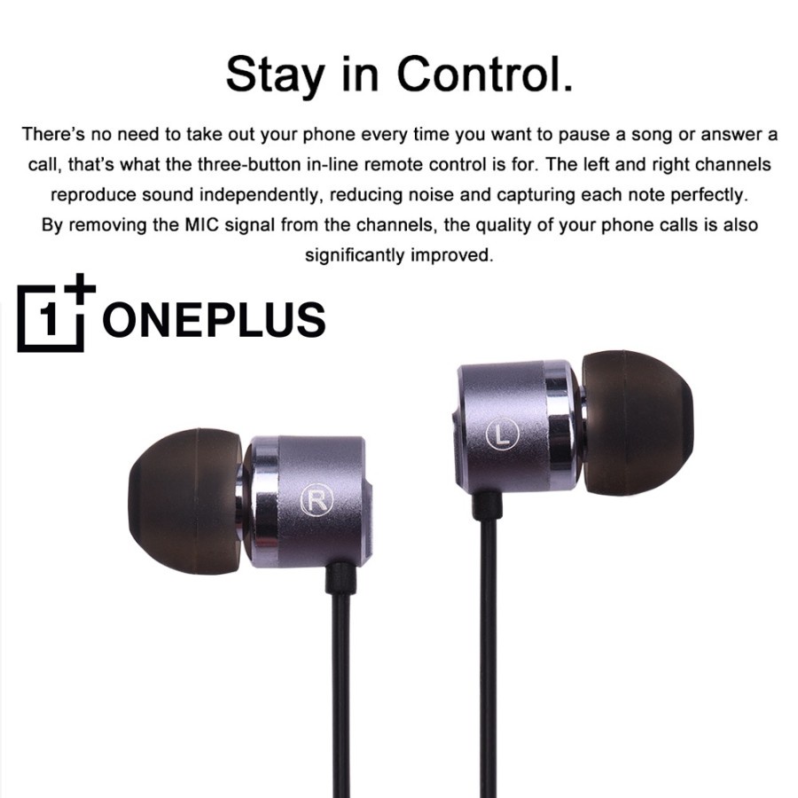 High Resolution Audio ONEPLUS 2T Headset Type C Earphone Built in DAC