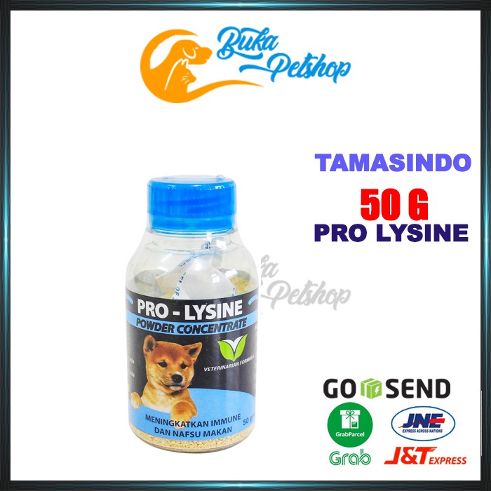 Vitamin Penambah Nafsu Makan Anjing TAMASINDO PRO LYSINE 50g