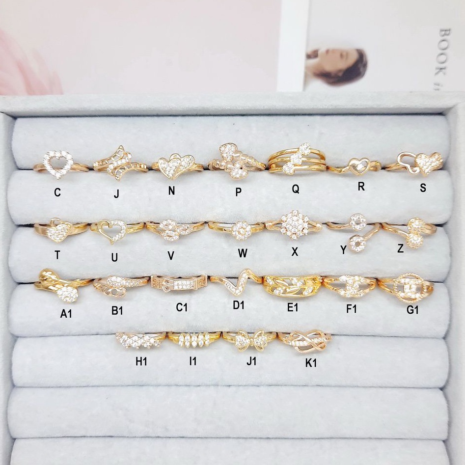 Xuping Cincin Anak Cantik Warna Gold Emas - BR324