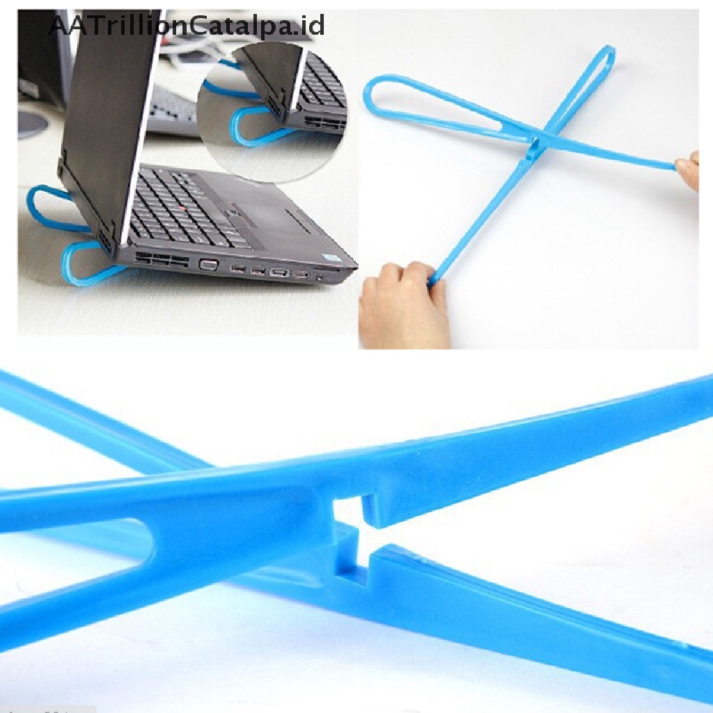 Aatrillioncatalpa 1pc Stand Laptop Portable Bahan Plastik