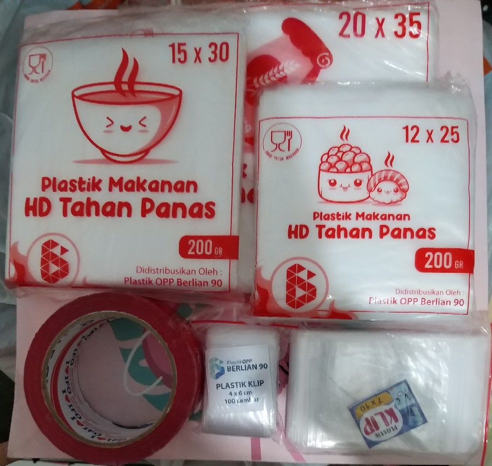 Plastik Hd Anti Panas 20 X 35 Cm / Plastik Hd Tahan Panas Termurah