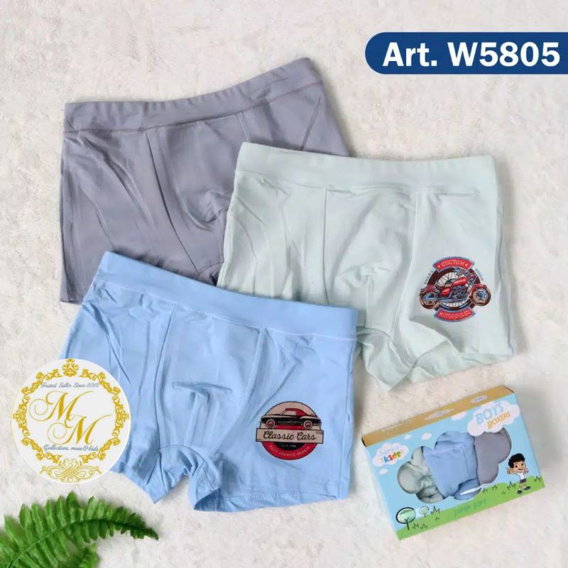 CELANA DALAM ANAK LAKI LAKI CD BOXER SOREX KIDS BOY SERI TM