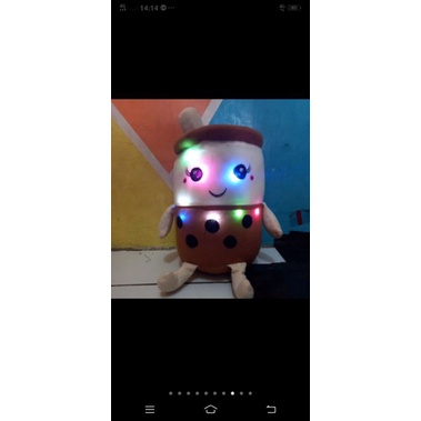 Boneka Boba Led Nyala Ukuran L Mainan anak Lucu Viral Murah