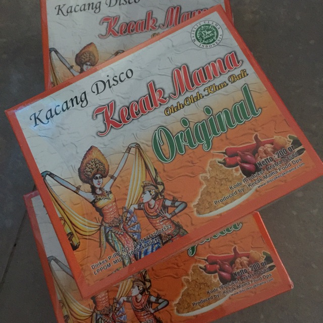 

Kacang disco kecak mama..kacang berbalut tepung yang berempah