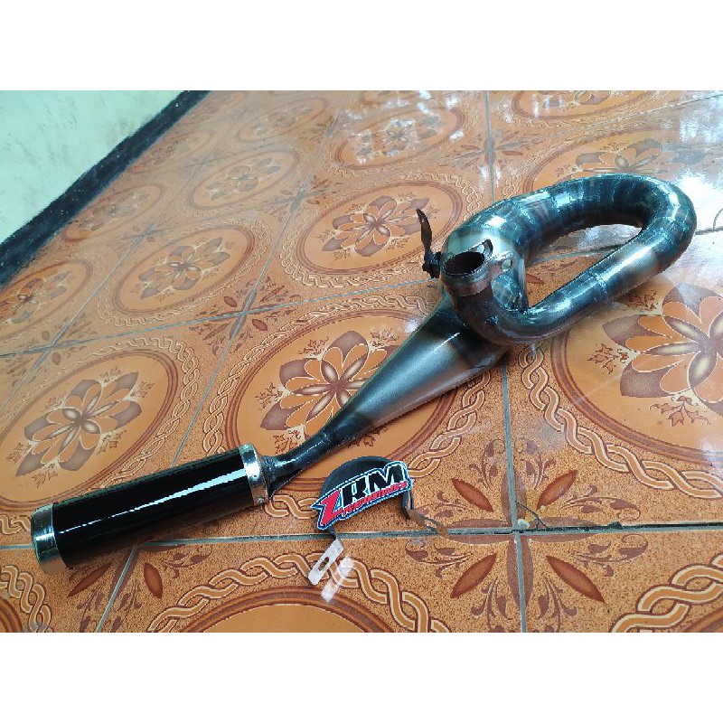 KNALPOT VESPA POLINI SLENSER BLACK