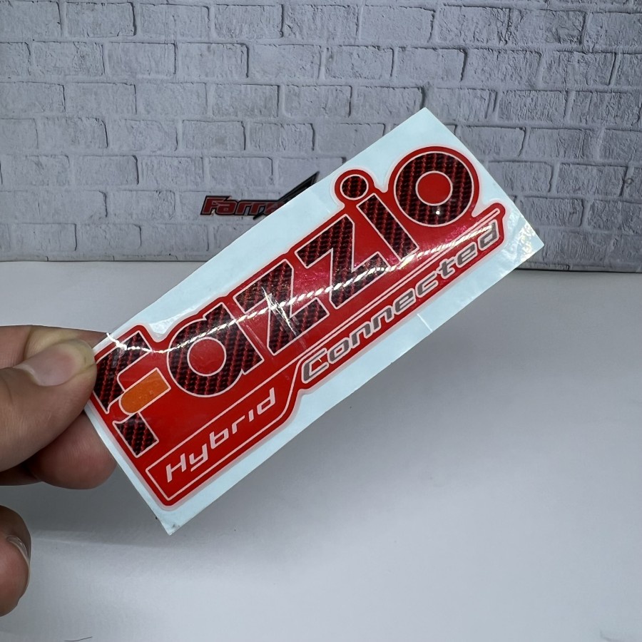 STIKER FAZZIO STICKER TULISAN FAZIO TIMBUL