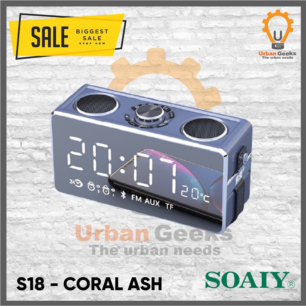 Bluetooth Speaker Portable Mini LED Display SONY ERICSSON SOAIY S18
