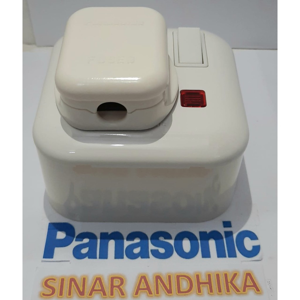 STOP KONTAK AC 1 SET PUTIH PANASONIC WBJ 1214W-3K