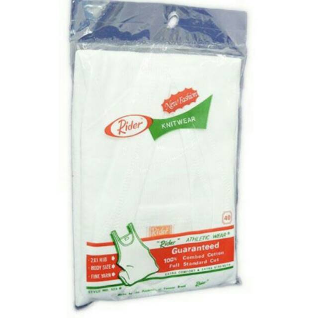 Grosir Kaos dalam Rider/Singlet Rider R 123 B Asli