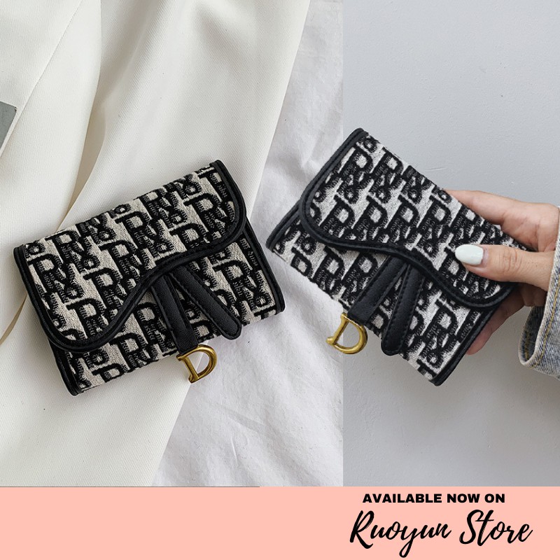 RYX - Quilted Chains Dompet Wanita Fashion Casual Free Kotak - Ori Import