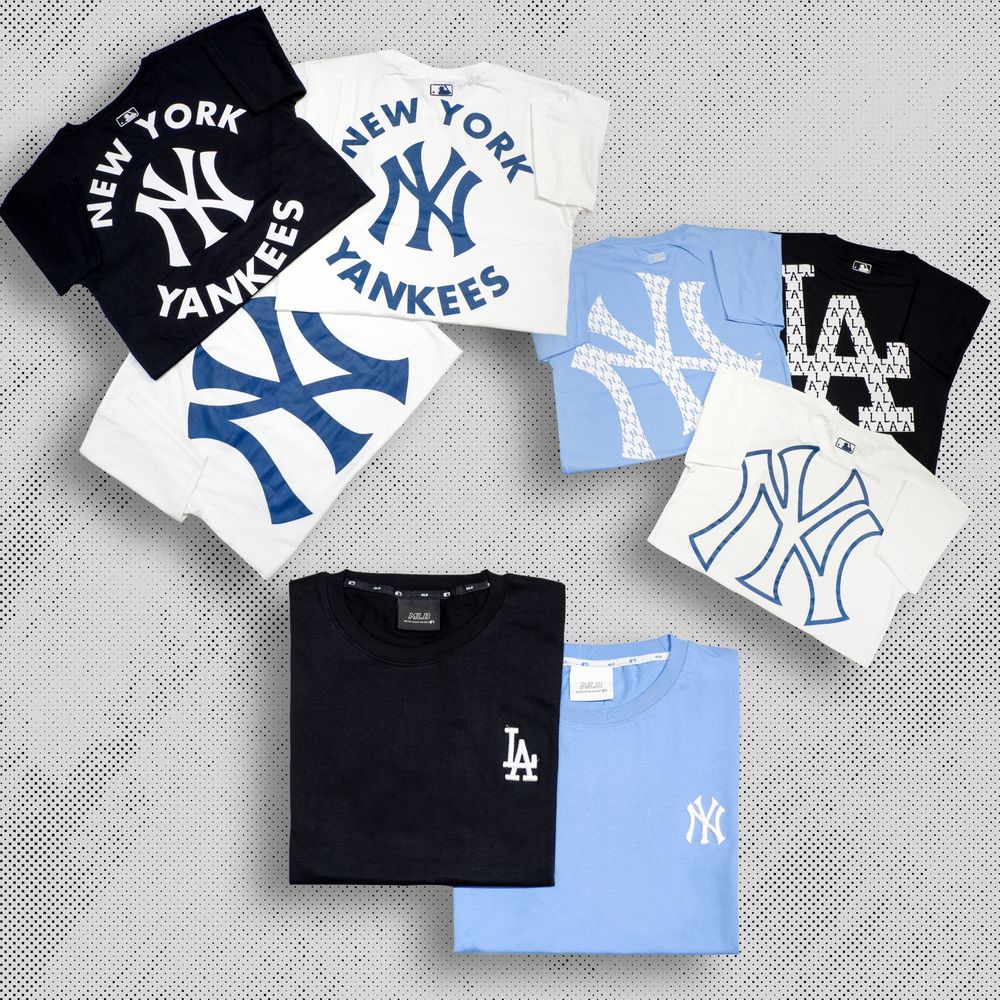 paduka original Kaos MLB Monogram Mega-Logo Overfit T-Shirts #2 Original