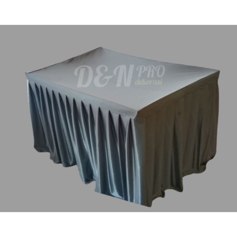 cover meja 120x120x60