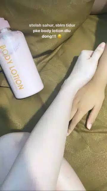 (COD) Body lotion Baby Pink Super , cromosom, MA'BARAKKA , Microdroplets