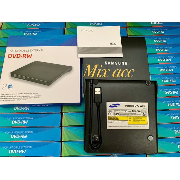 Ready Portable DVD Writer (DVD - RW External) Samsung DVD RW optical drive Limited