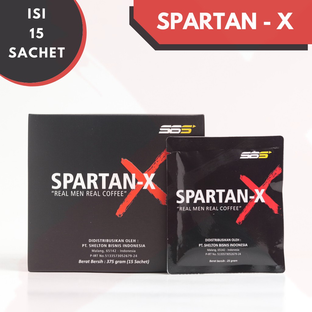 SPARTAN X - Box isi 15 Sachet