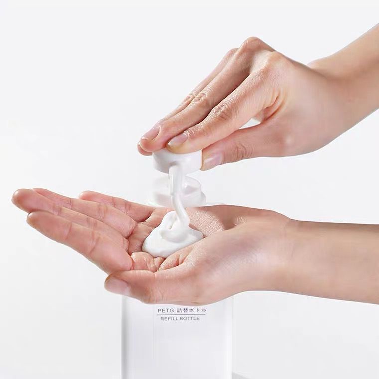 Botol Sabun Pump Refill PET Bottle Refill Shampoo Sabun Cuci Tangan Bottle Soap Dispenser - HW026