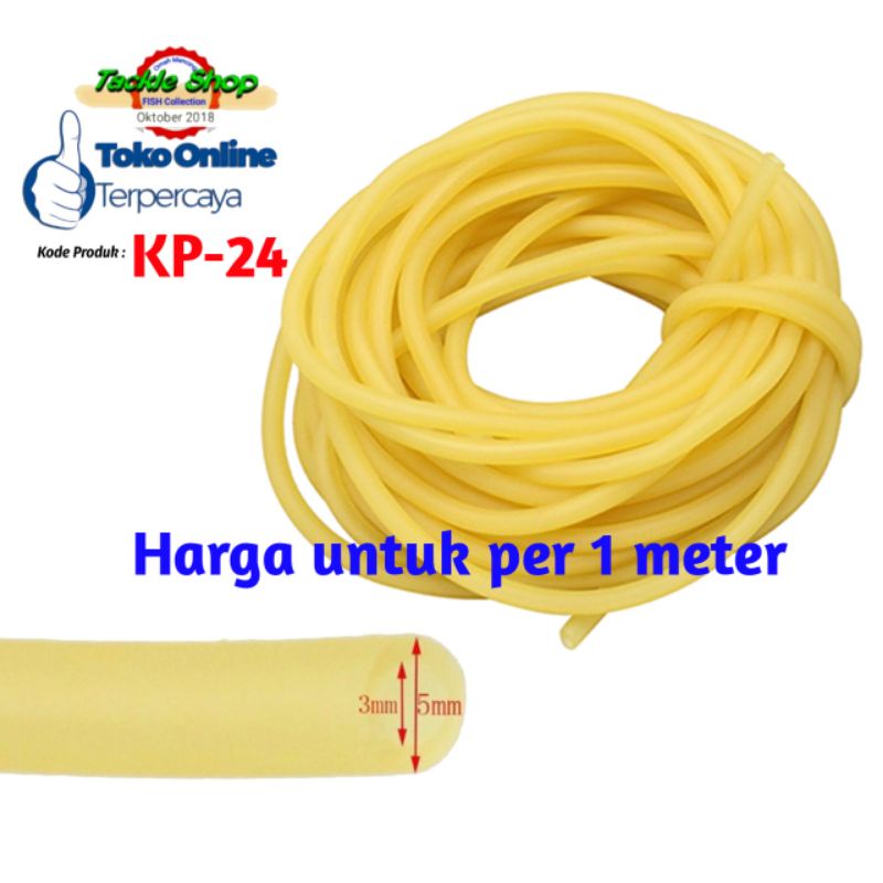 MURAH Karet Ketapel Slingshot 5mm 3050        KP-24