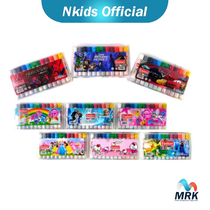 

Crayon Oil Set 12 Warna Mini / Krayon Menggambar Anak Murah
