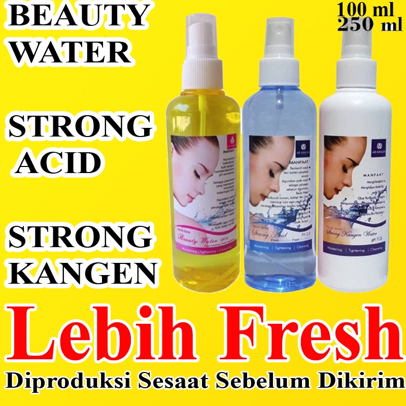 BEAUTY WATER pH6 | STRONG ACID pH 2.5 | STRONG KANGEN pH 11.5